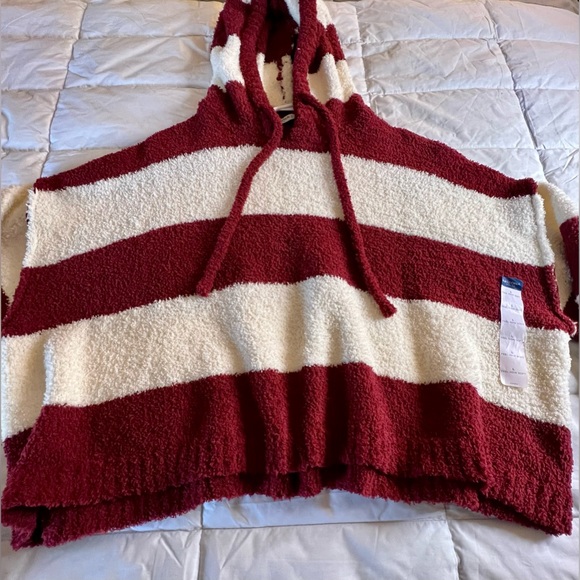 NWT Arizona Jean Co oversized crop hoodie. Women’s size Large. Very soft. - Picture 3 of 7